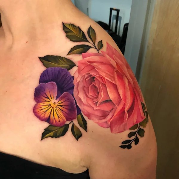 Incredible Violet Flower Tattoo Designs to Consider in the Current Year