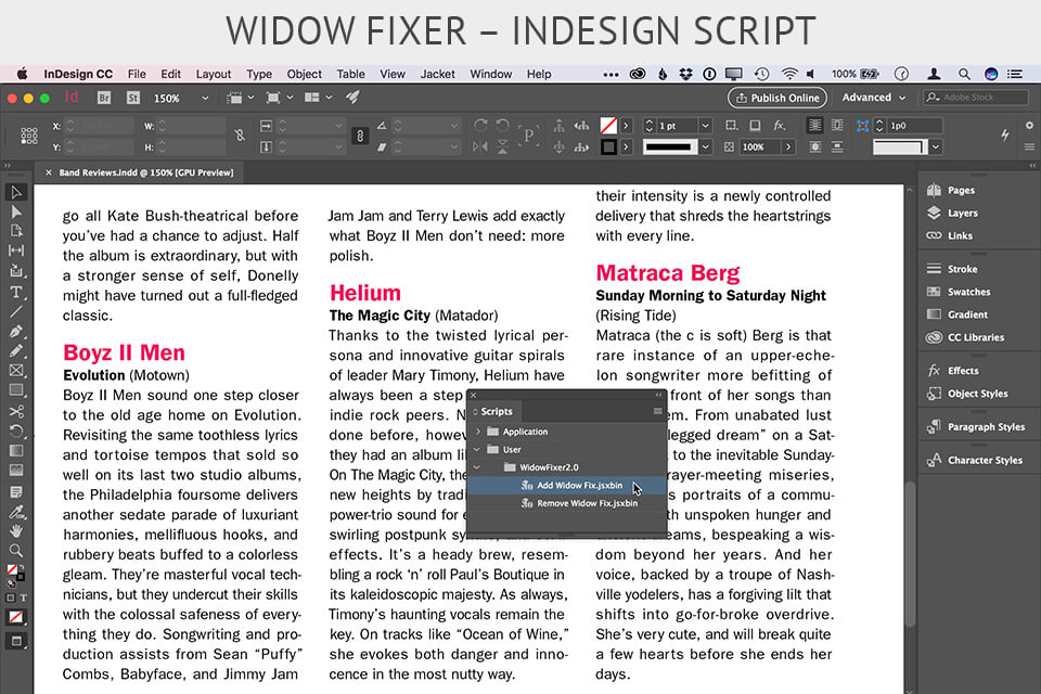 50 FREE InDesign Scripts for Fast Automation