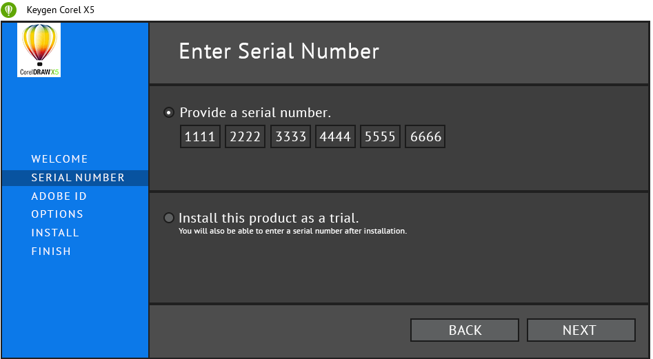Keygen Corel X5 + Free Activation Key