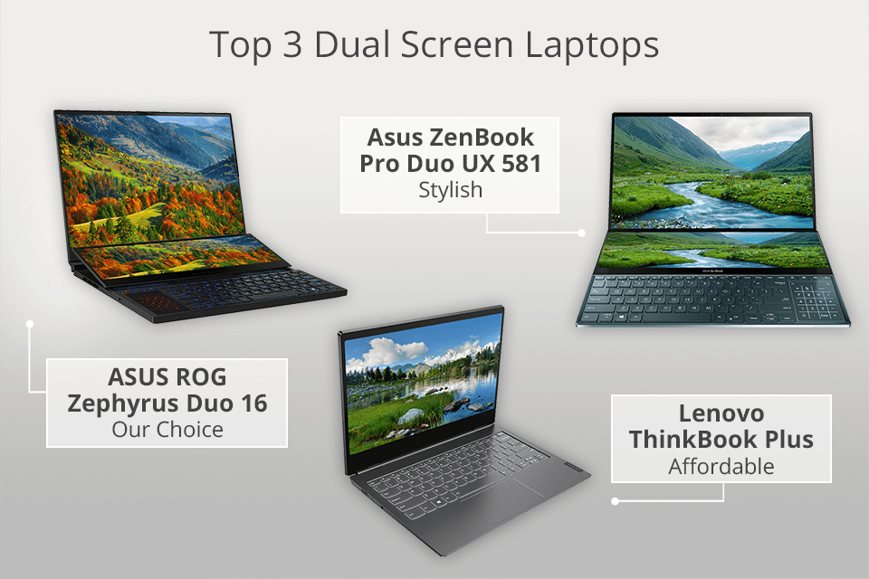 3 Best Dual Screen Laptops in 2024