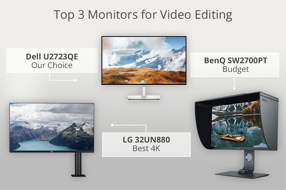 12 Best Monitors for Video Editing in 2024 Ranked & Reviews