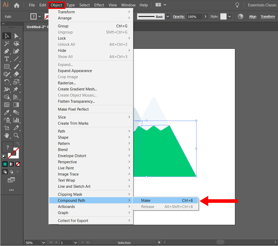 How to Combine Objects in Illustrator