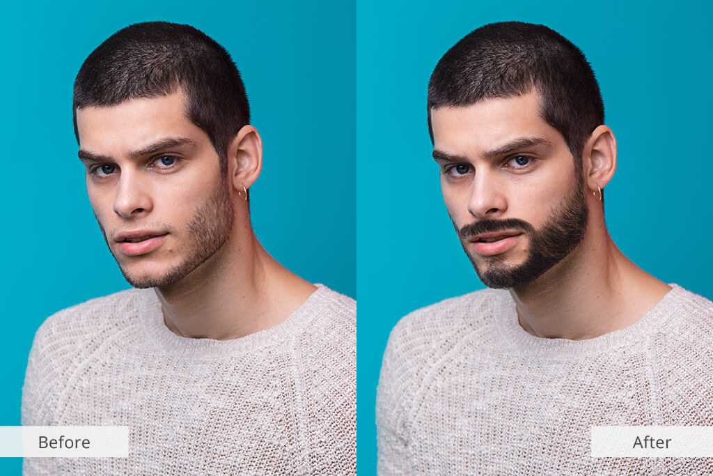 Add Beard to Photo Online Realistic Beard Simulator