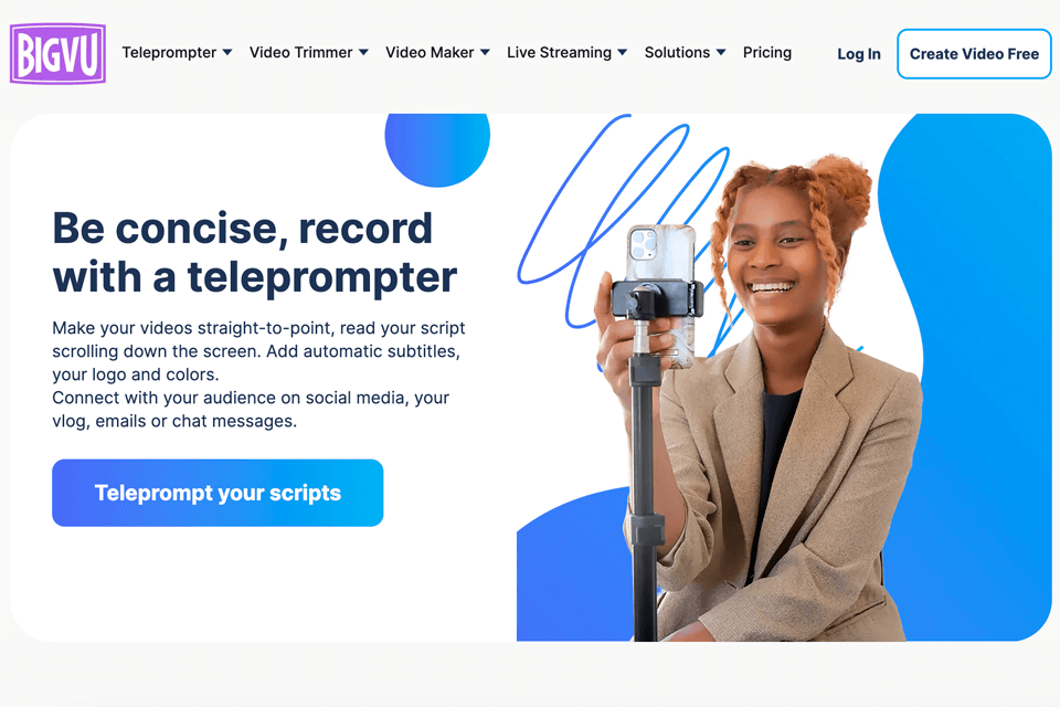 BIGVU Review 2024 Benefits & Features