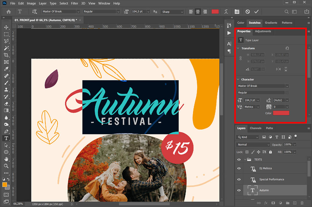 incredible-how-to-make-a-flyer-in-photoshop-free-download-typography