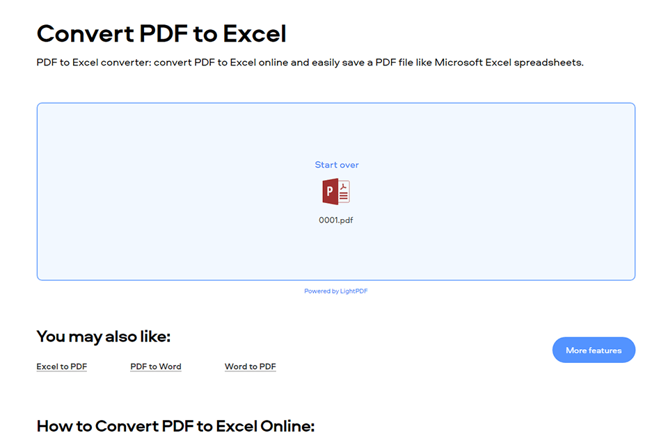 Convert Excel to PDF: A free online converter Adobe.