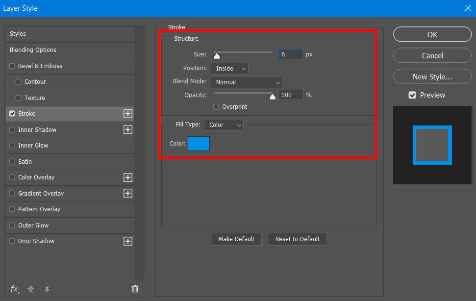 How to Add a Stroke to Text in Easy Method