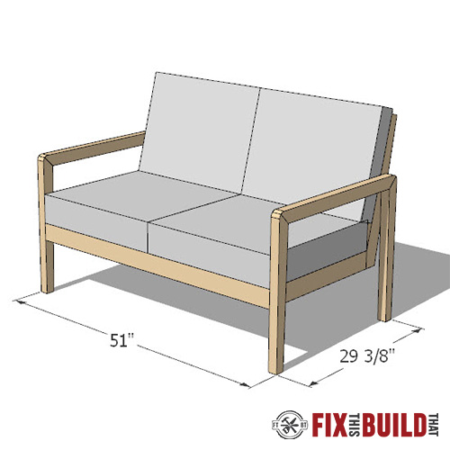 DIY Modern Sofa Plans Fix This Build That