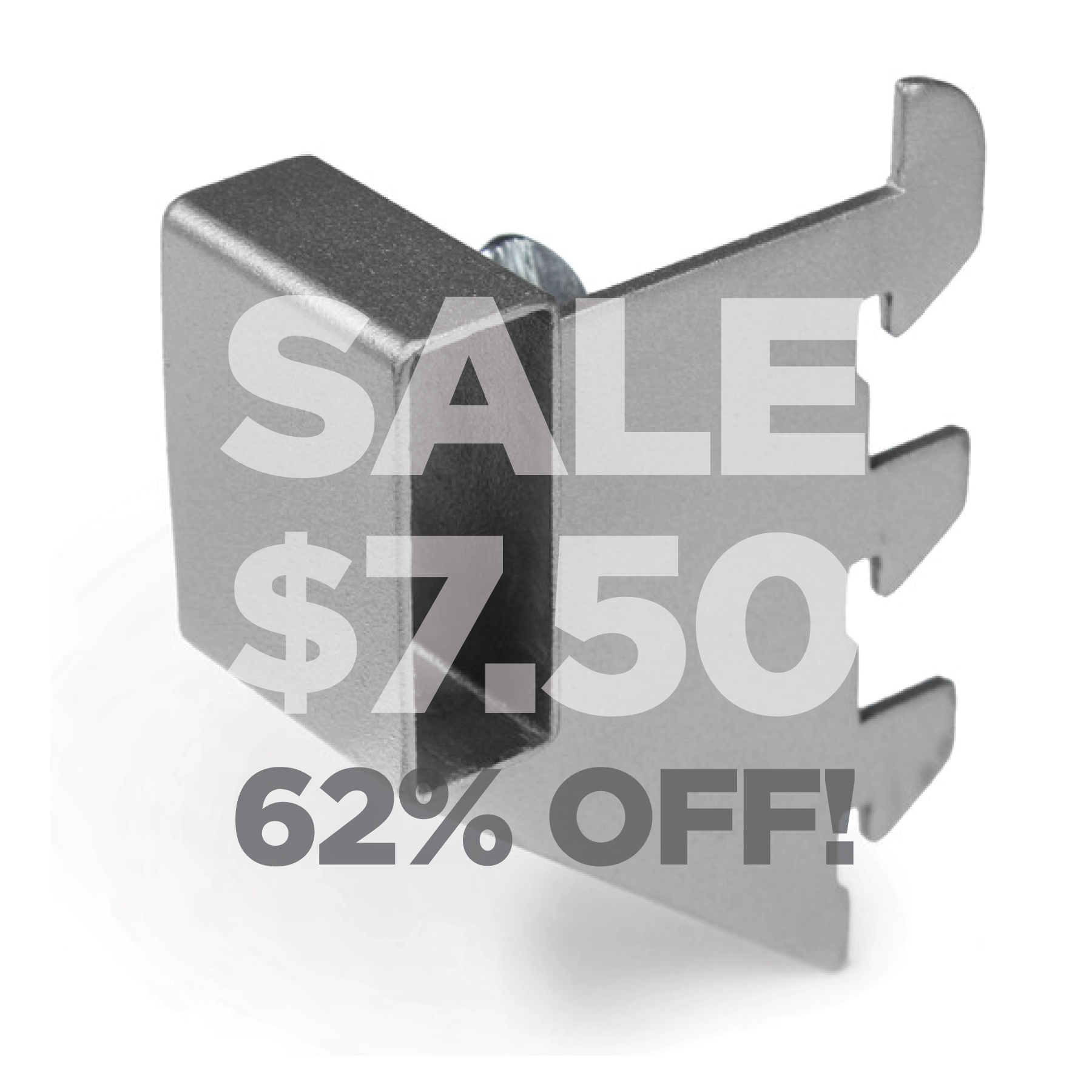 Adjustable Crossbar Brackets (slotted upright) Fixture Lab