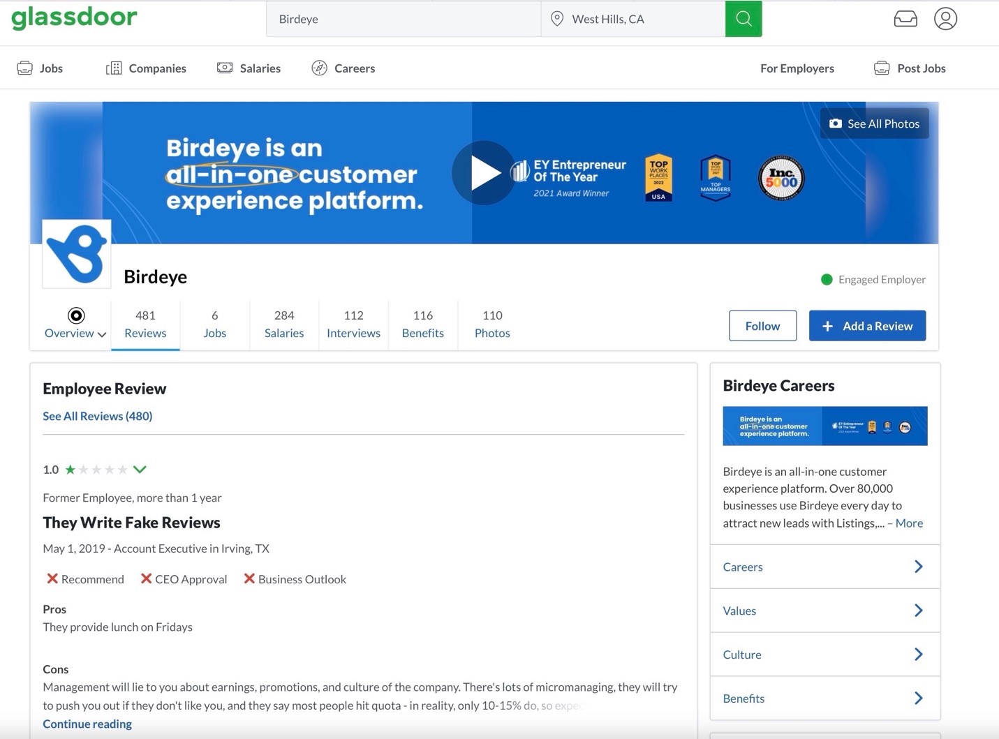 ᐈ Birdeye Reviews Pricing • Online Complaints • Service Cost » Fix Your