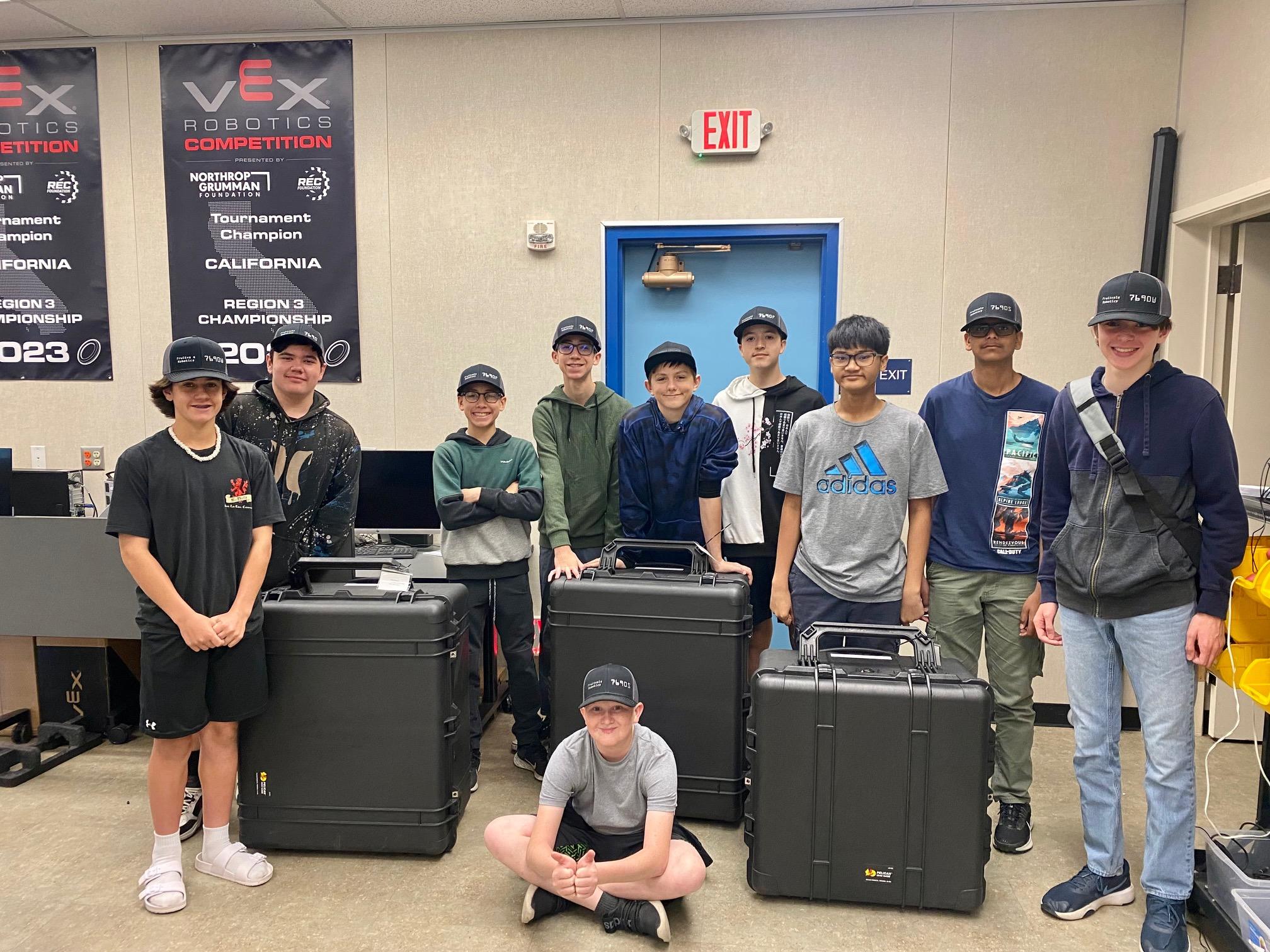 Robotics teams head to the VEX Robotics World Championships Fruitvale