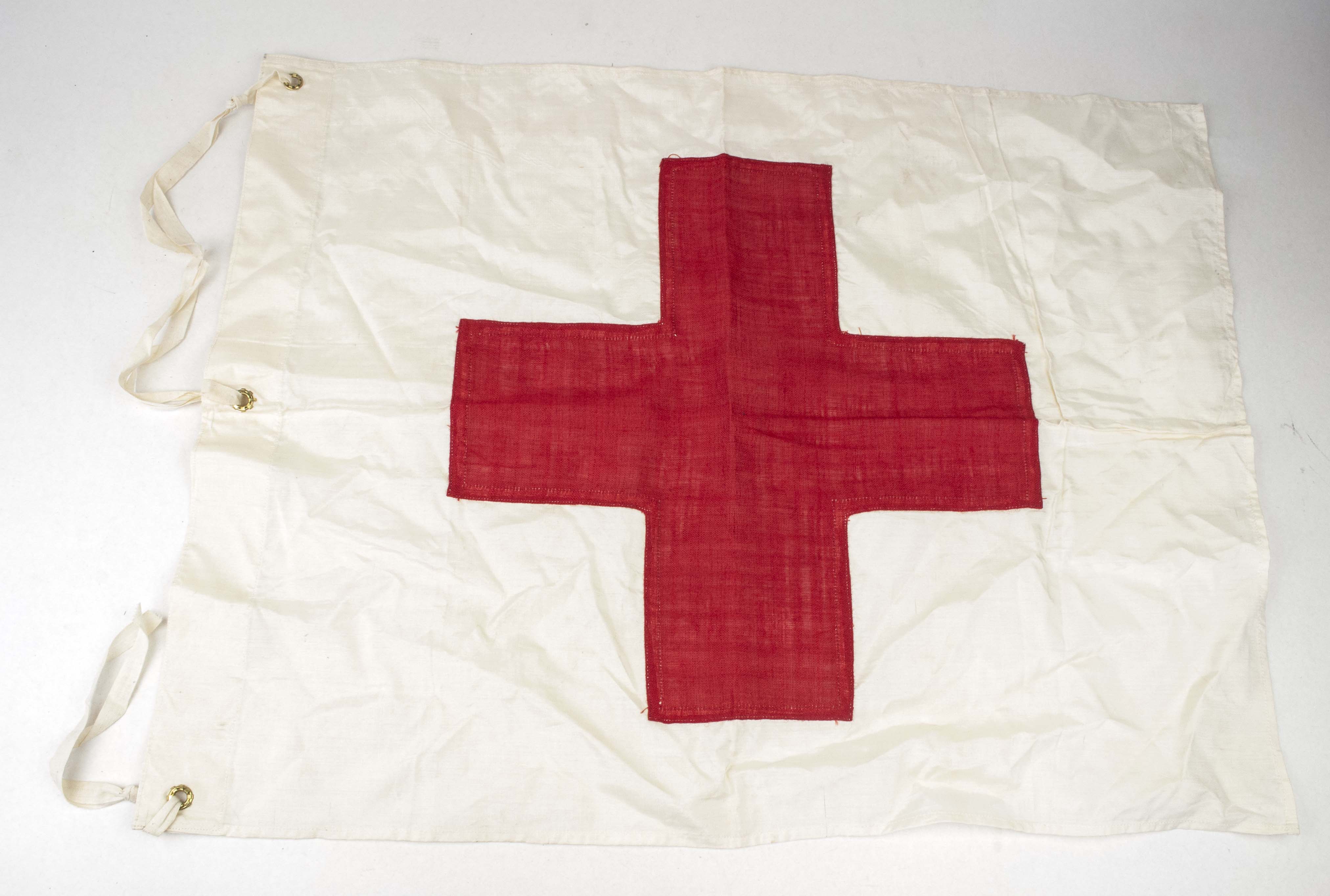 Large German medical field hospital flag fjm44