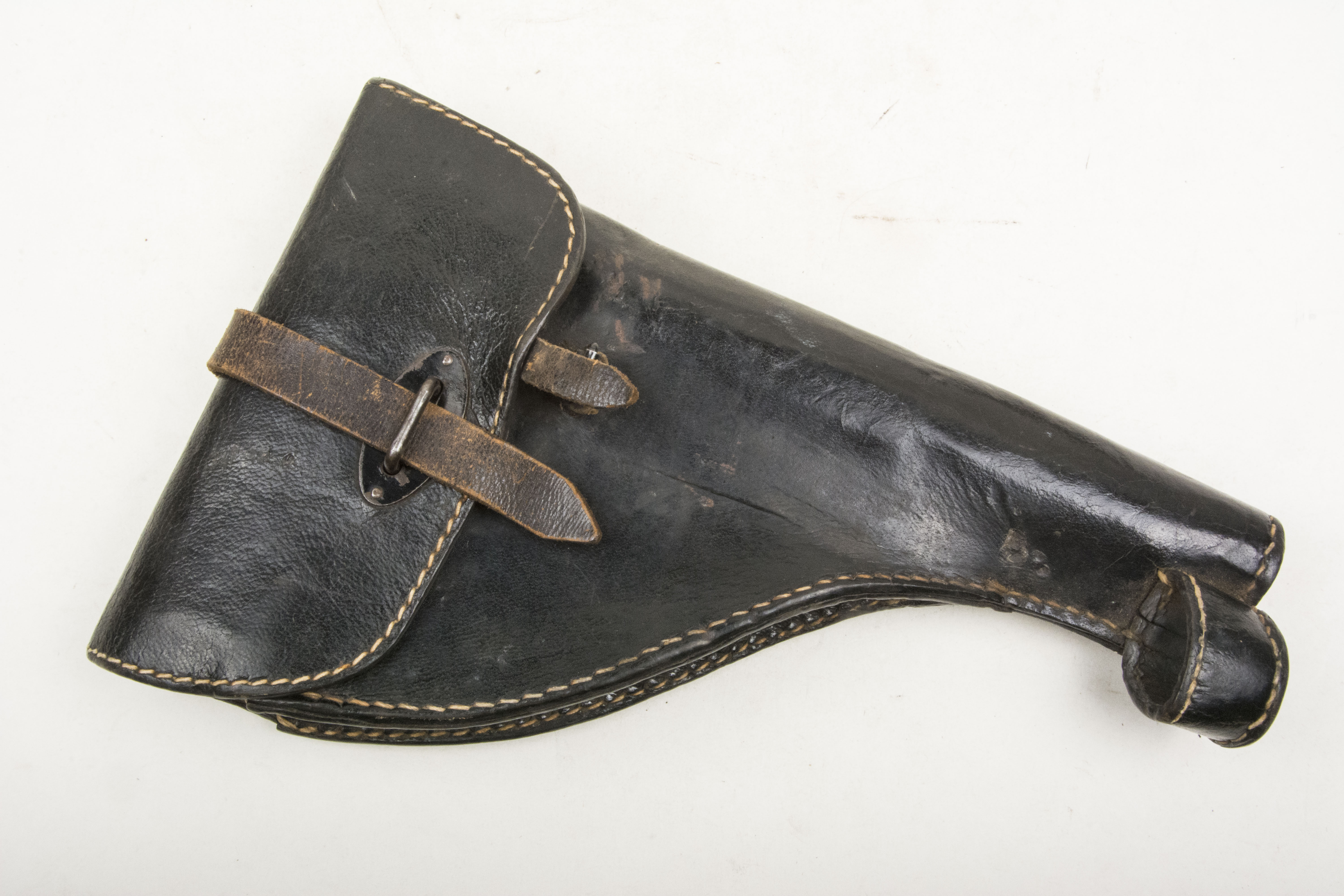 LP34 flare gun marked DUV 41 with original issue holster fjm44