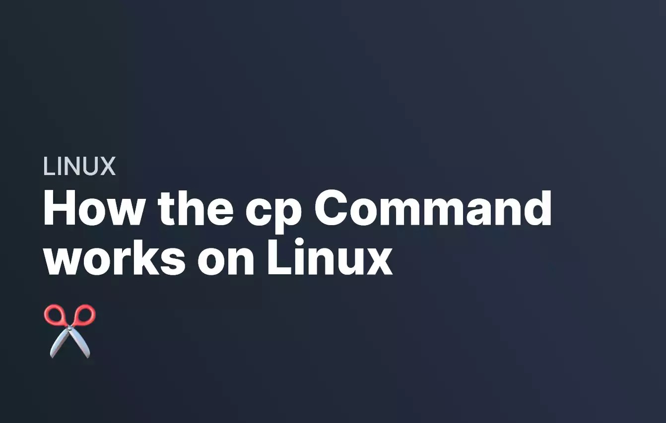 How the cp Command works on Linux