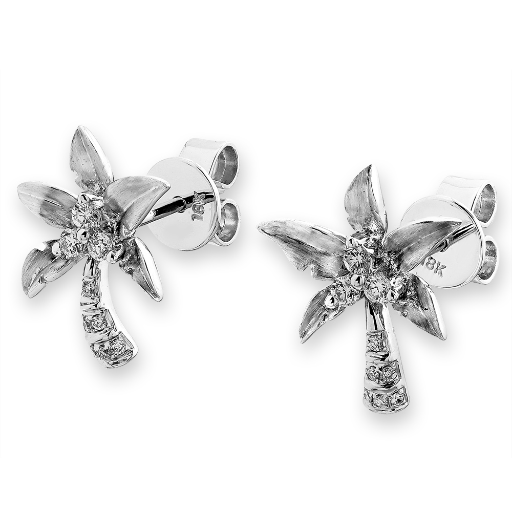 18k Dangle Jellyfish Earrings