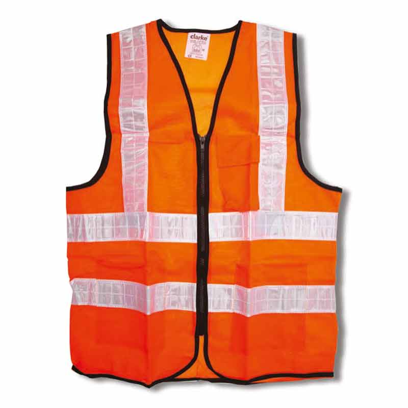 Buy Clarke Safety Jacket Orange 3 Pockets Online At Best Price In