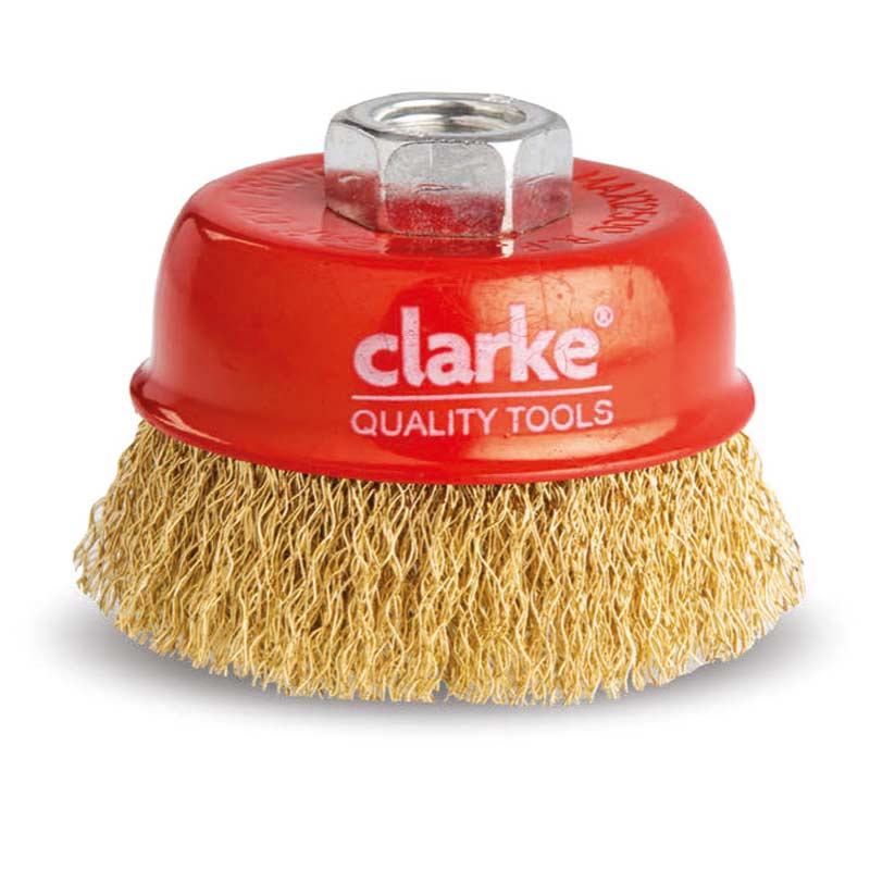 Buy Clarke Industrial ToolsCup Wire Brushes Crimped Tools Online At