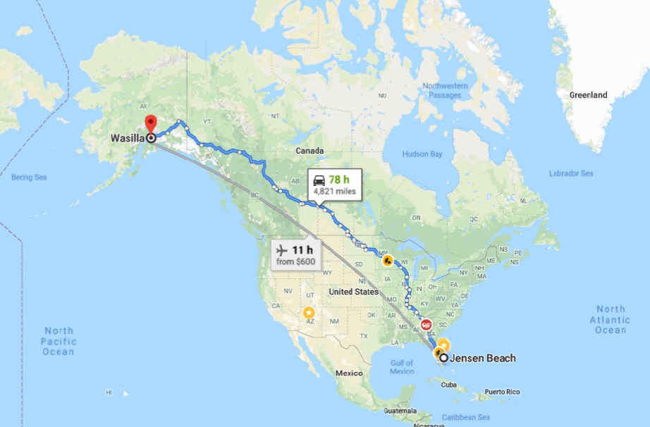 WWWW and W? FLorida 2 AlasKa (FL2AK)