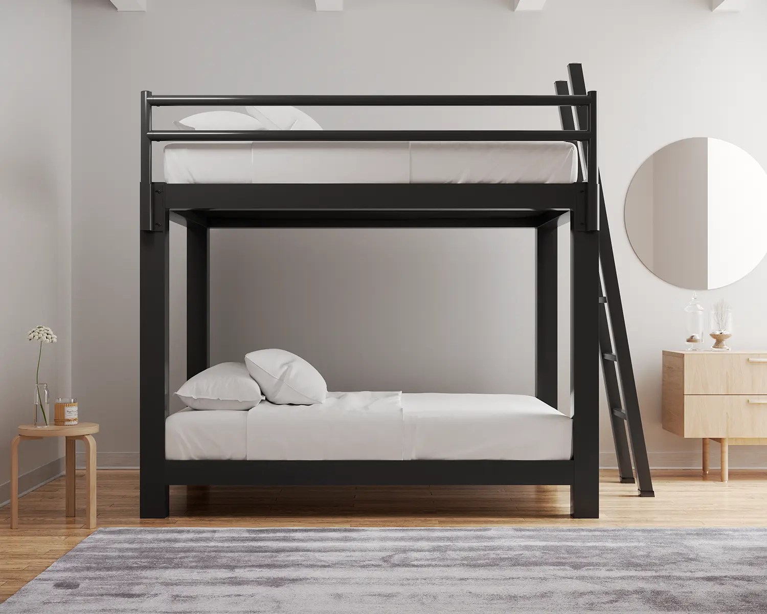 Full Over Full Bunk Bed - AdultBunkBeds.com