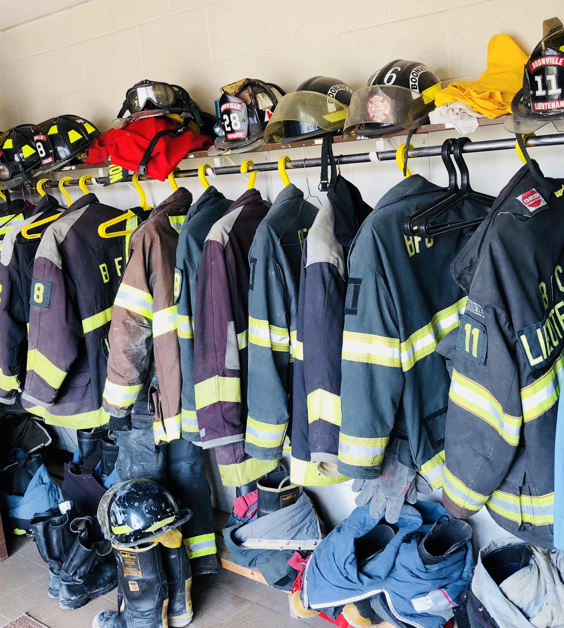 Flack Broadcasting Interview Boonville Fire Department officials