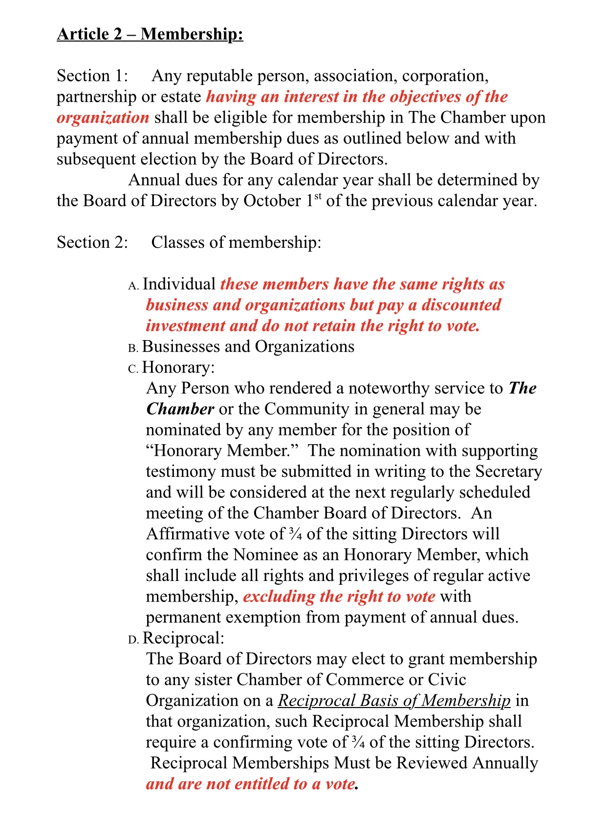 Flack Broadcasting Boonville Area Chamber of Commerce working to