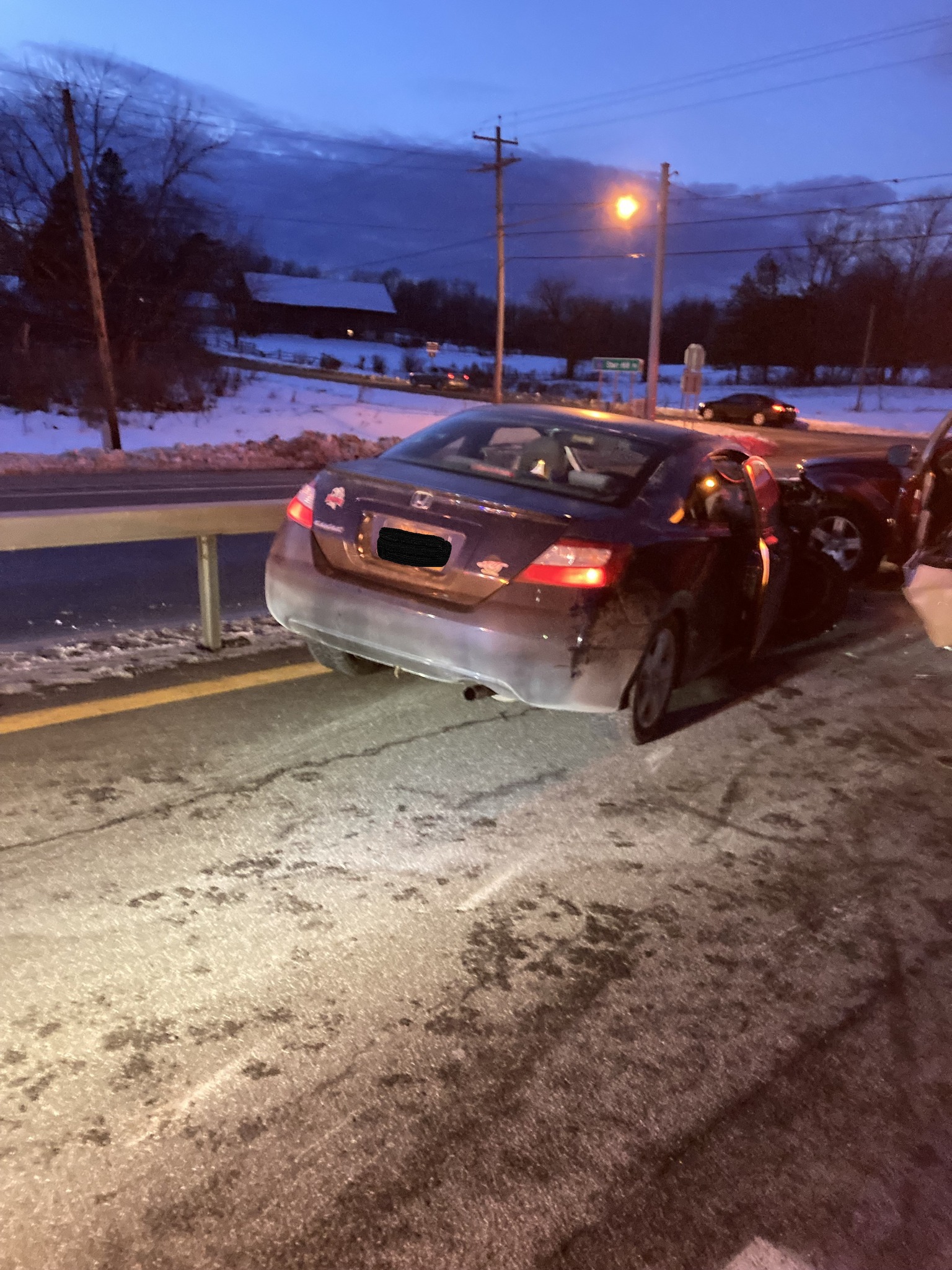 Flack Broadcasting Remsen Fire Departments responds to accident at Route 12 and Steuben Street