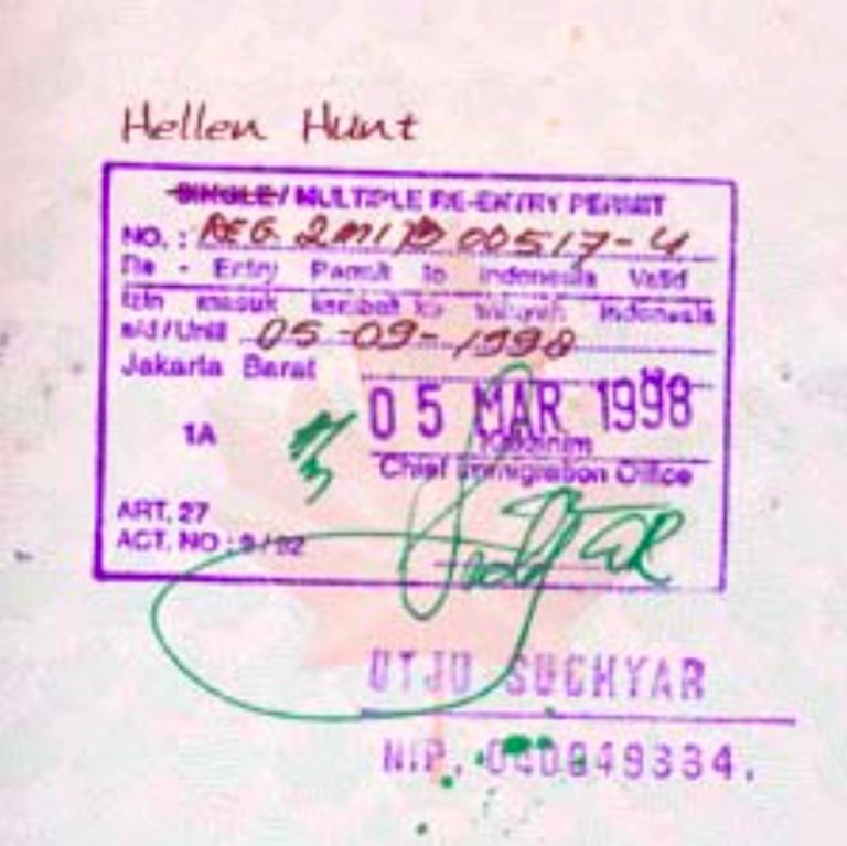 Multiple Exit ReEntry Permit (MERP) for KITAS and KITAP Visa Agency