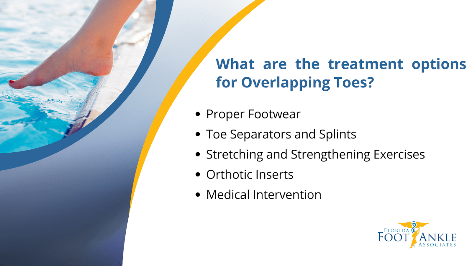 Overlapping Toes Treatment Options & Relief Techniques Florida Foot