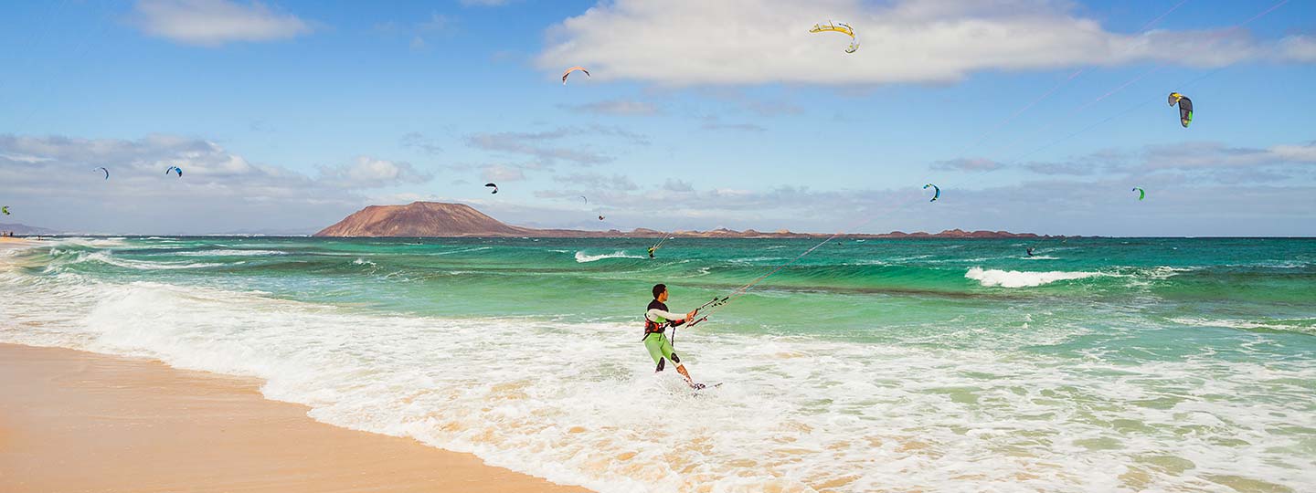 Flag Beach Water Sport Holidays in Fuerteventura