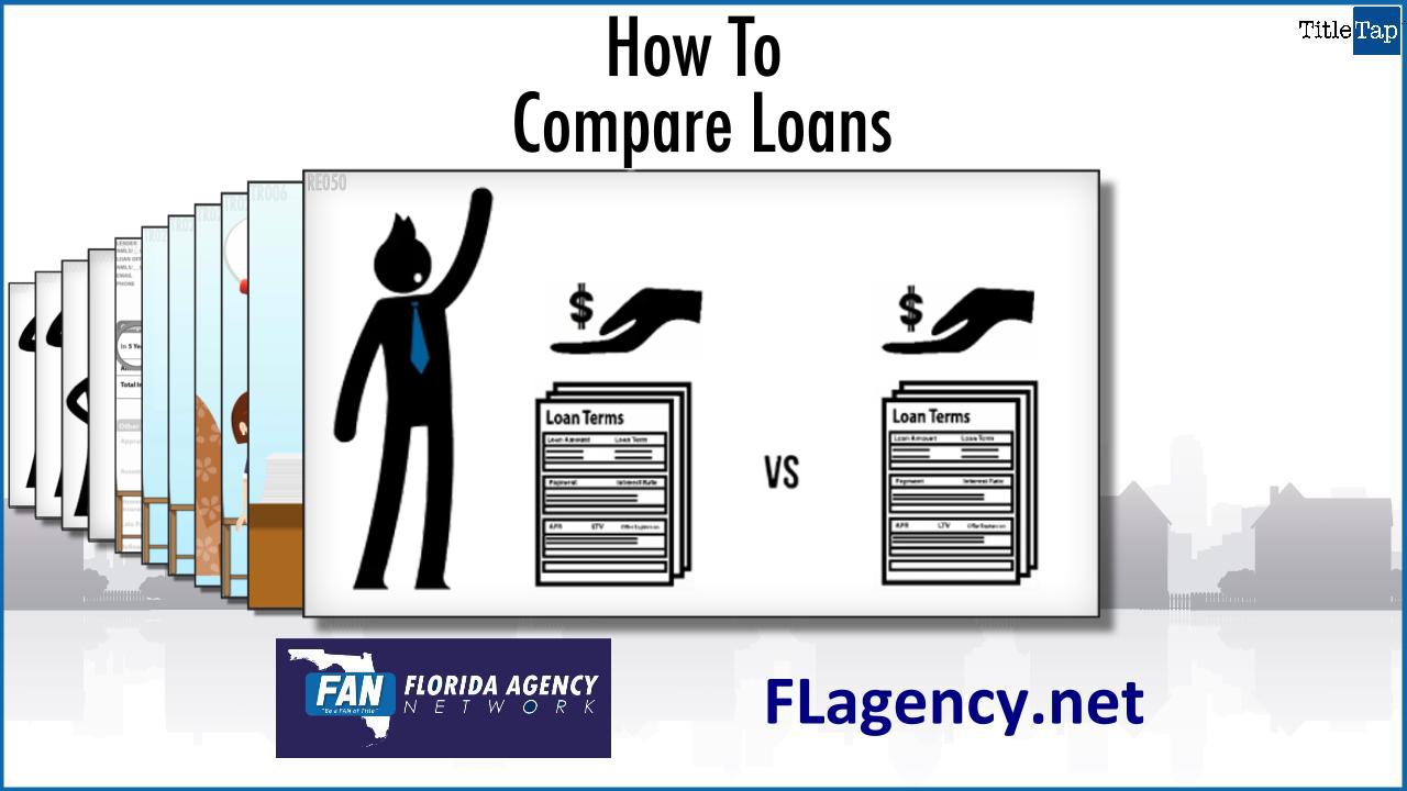 How To Compare Loans Florida Agency Network