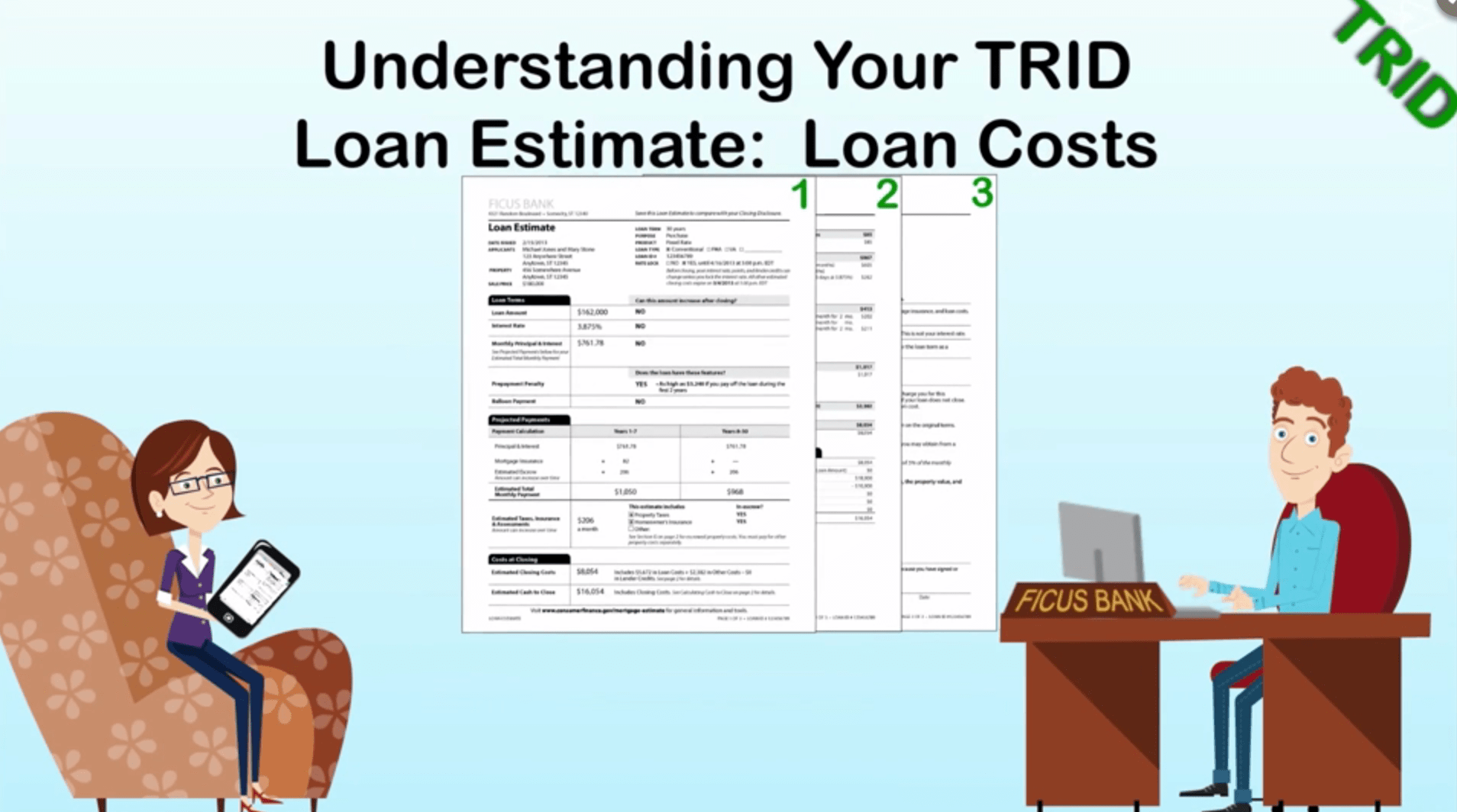 Understanding Your Loan Estimate Page 2, Loan Costs Florida Agency