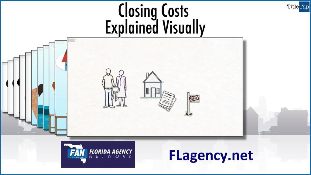 Closing Costs Explained Visually Florida Agency Network