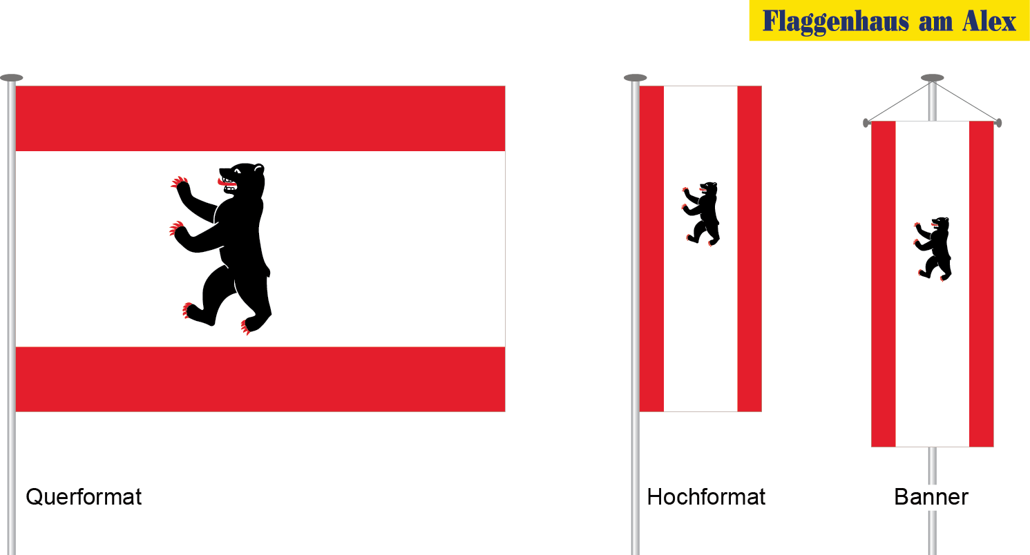 Berlin Flaggenhaus am Alex