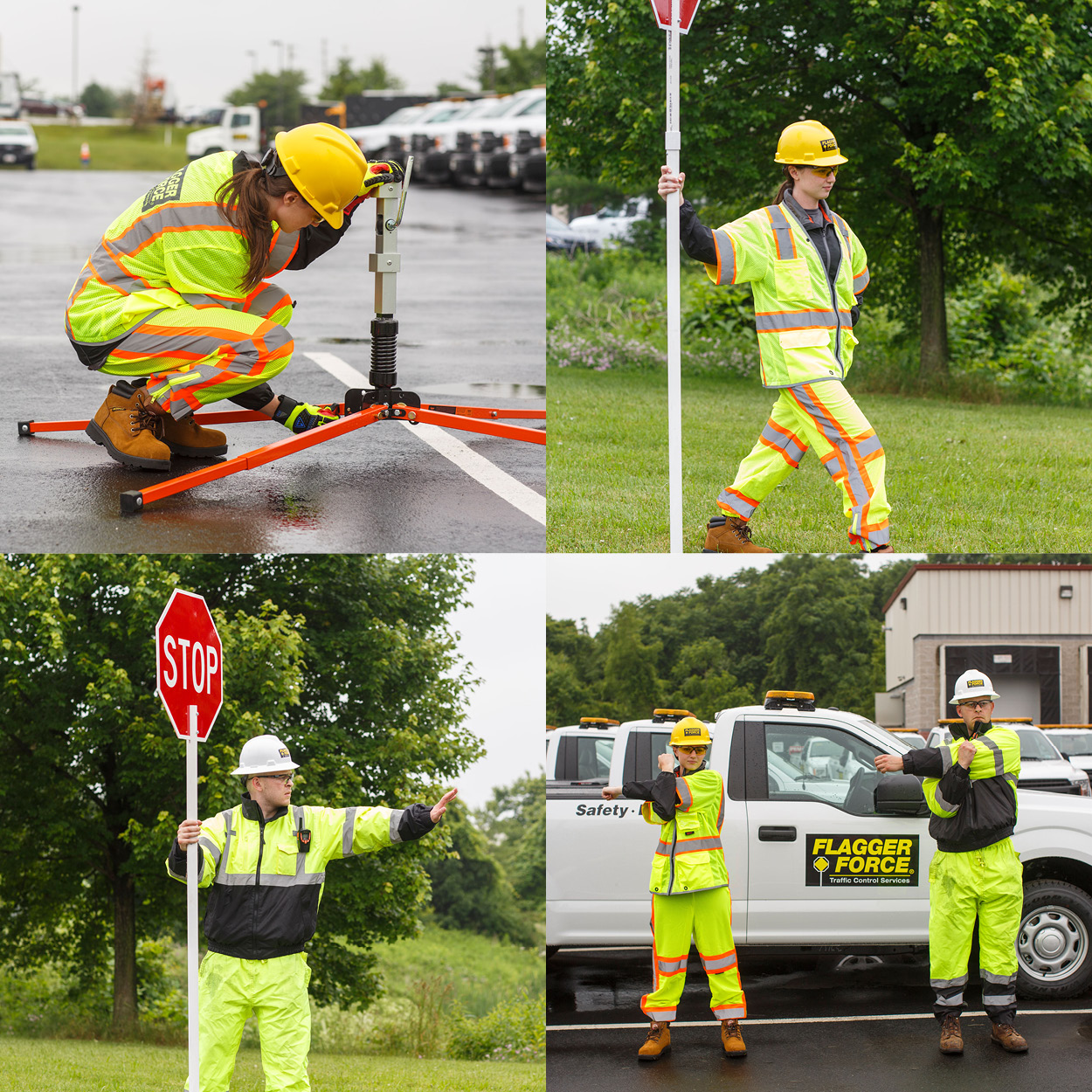 Warm Up to a Safer Workplace Flagger Force