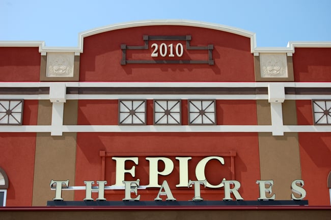 Epic Theatre in Town Center Opens for Bigwigs Before Friday's Grand