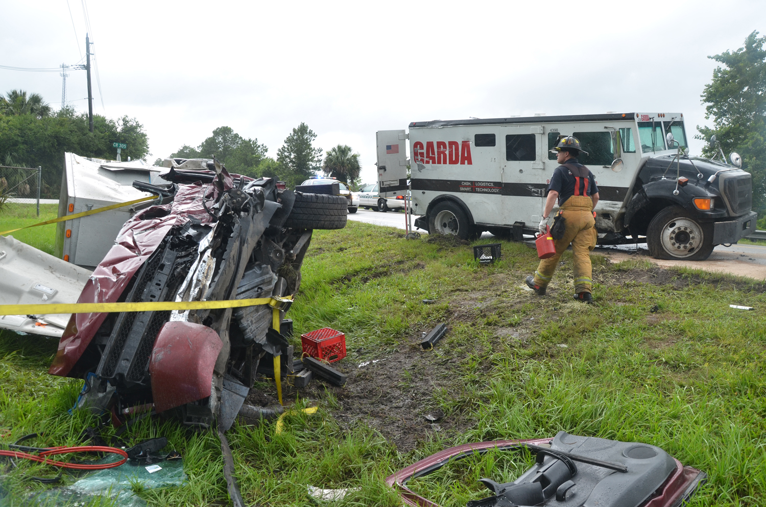 Horse Killed, 2 People Injured, One Gravely, in Massive Wreck on SR100