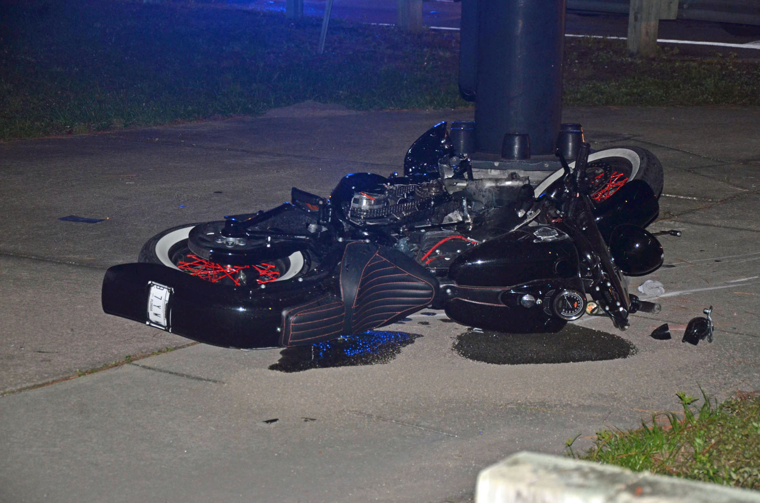 Rider TraumaEvacuated in VehiclevMotorcycle Crash at Belle Terre and