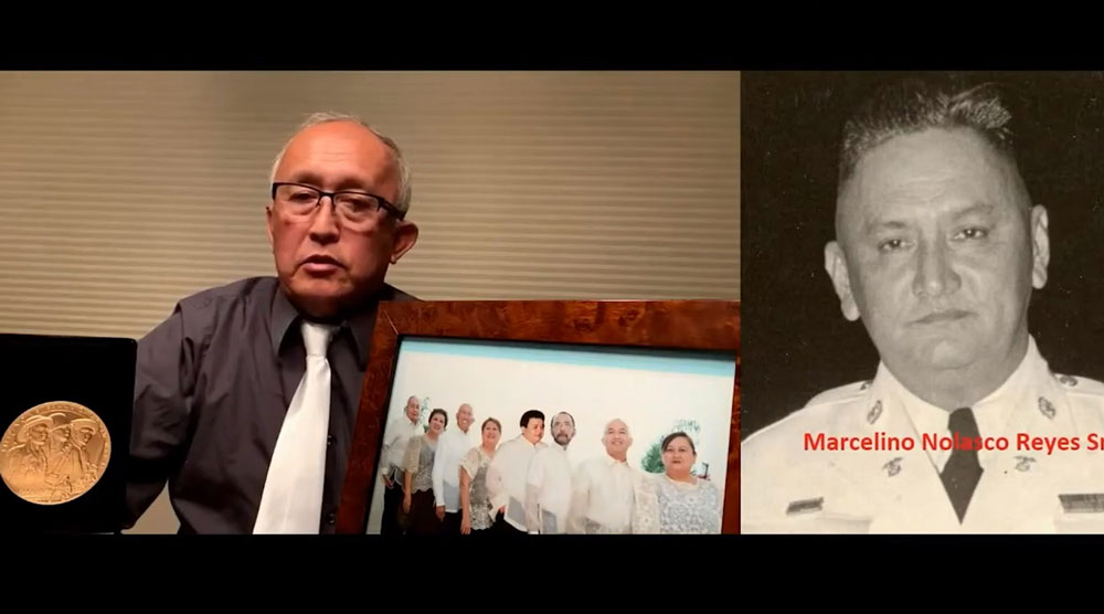 Marcelino Reyes Sr.'s Son in Palm Coast Accepts a Congressional Gold