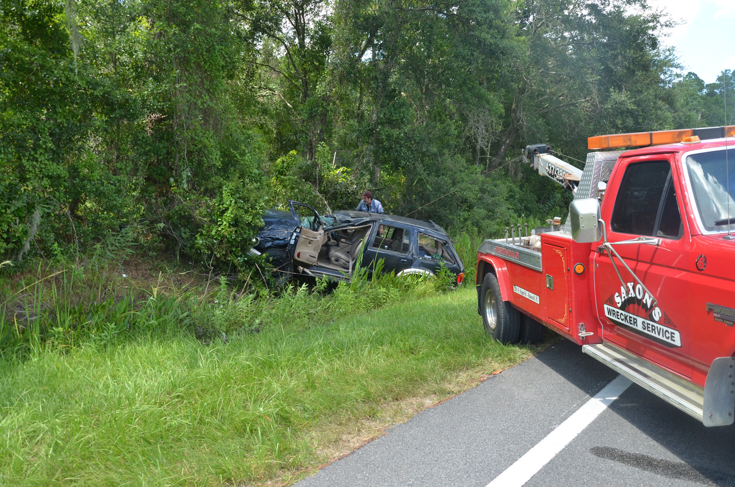 Jerry Culver, 65, Evacuated by Air After His SUV Flips and Crashes on