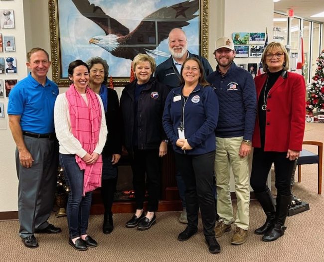 Kaiti Lenhart and Flagler's Elections Team Host Supervisors of Election