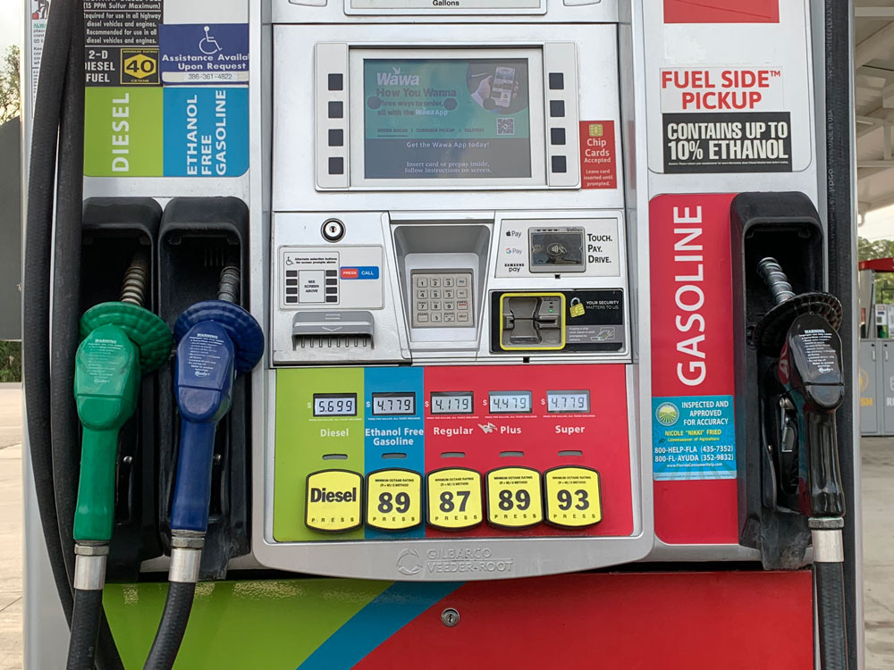 Florida Gas Prices at Highest Level in 5 Weeks, with Flagler Average at