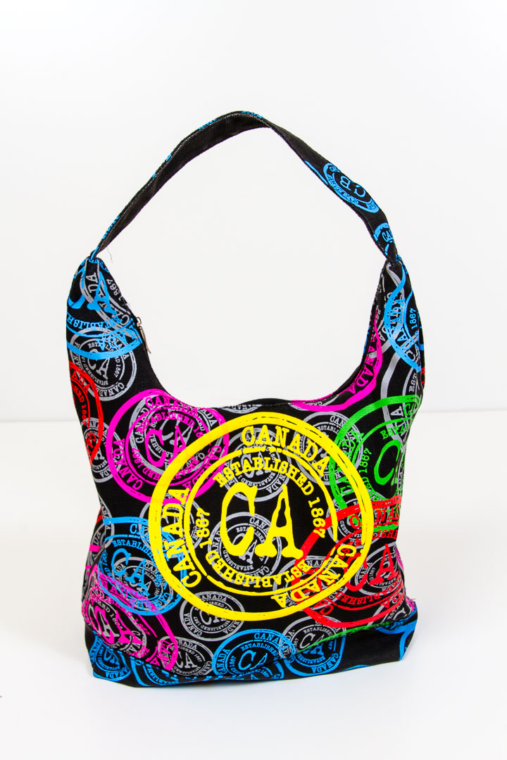 Canada Canvas Bag Flag Matrix