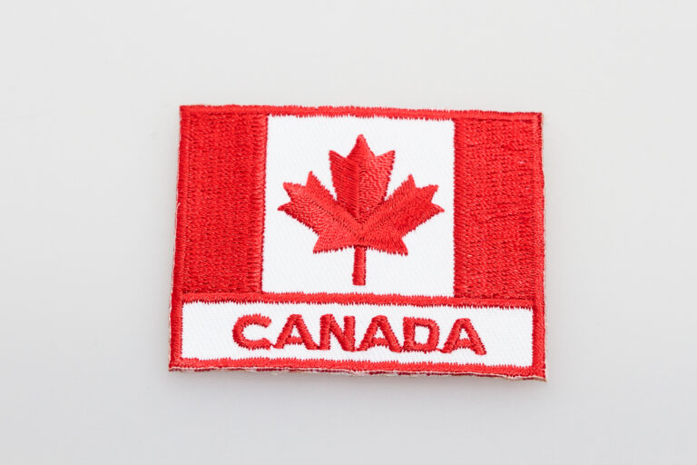 Canada Flag Patch w/ Name Flag Matrix