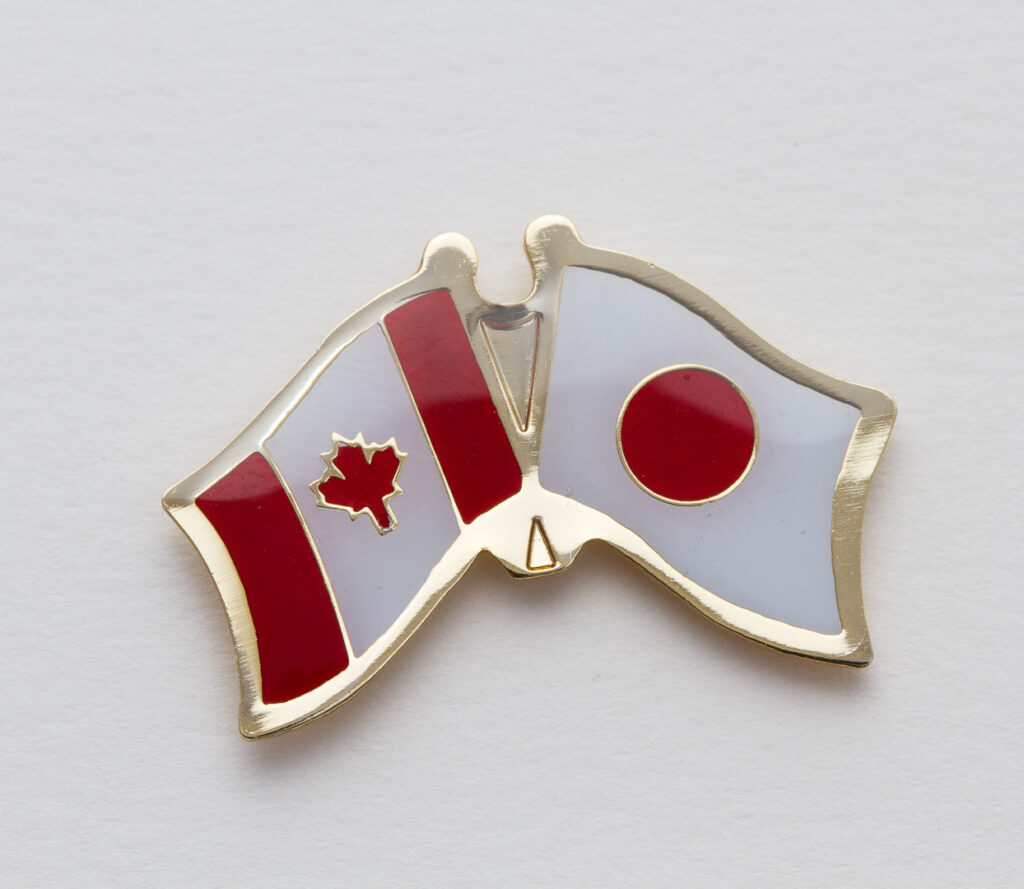 Japan Friendship Pin Flag Matrix