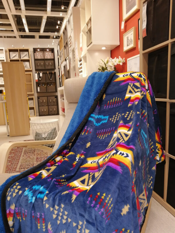 Royal Blue Throw Flag Matrix