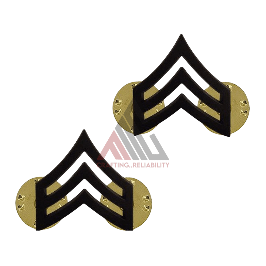 Collar Pins Insignia Flag n Craft