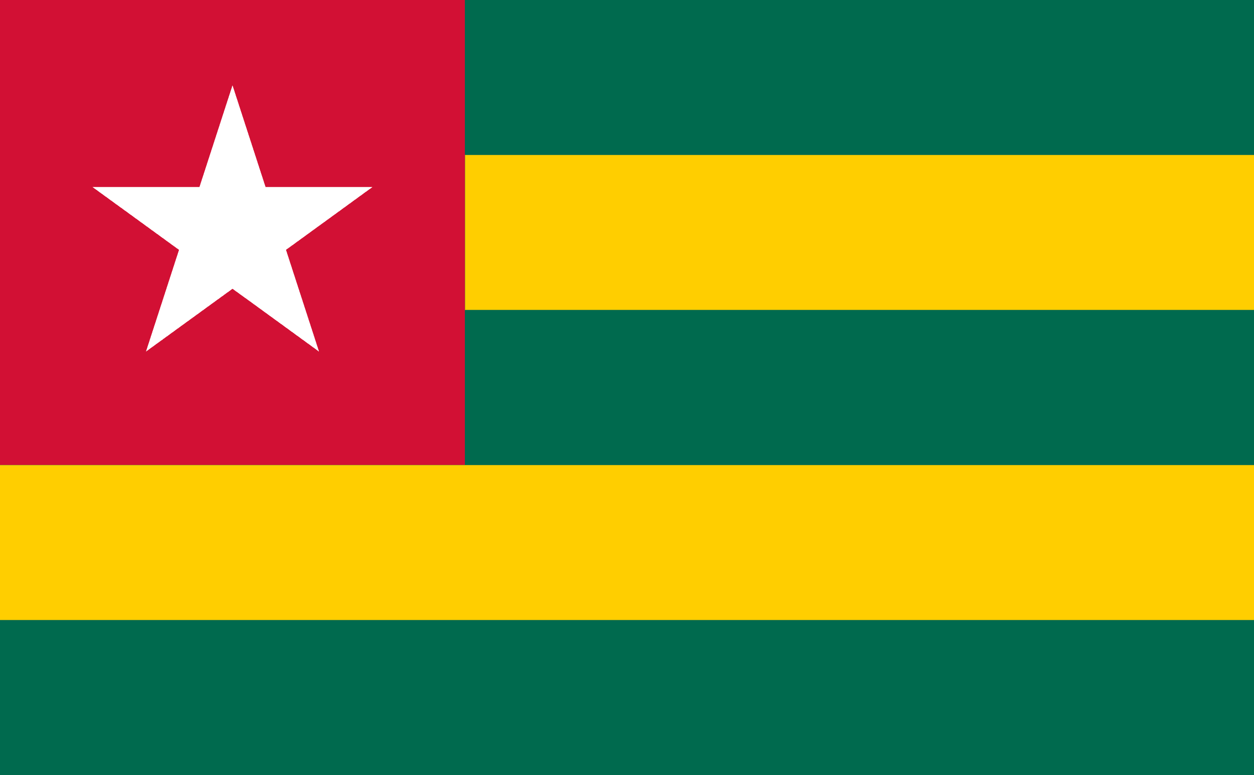 Flag of Togo 🇹🇬, image & brief history of the flag