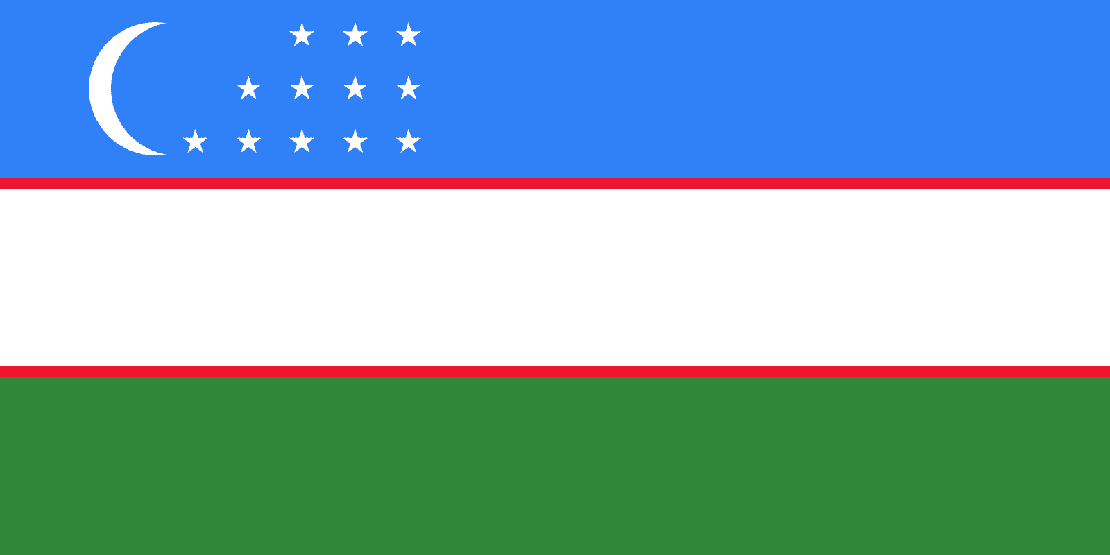 Flag of Uzbekistan