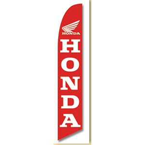 Honda Red Swooper - Flags2020 - Bob Hughes Display