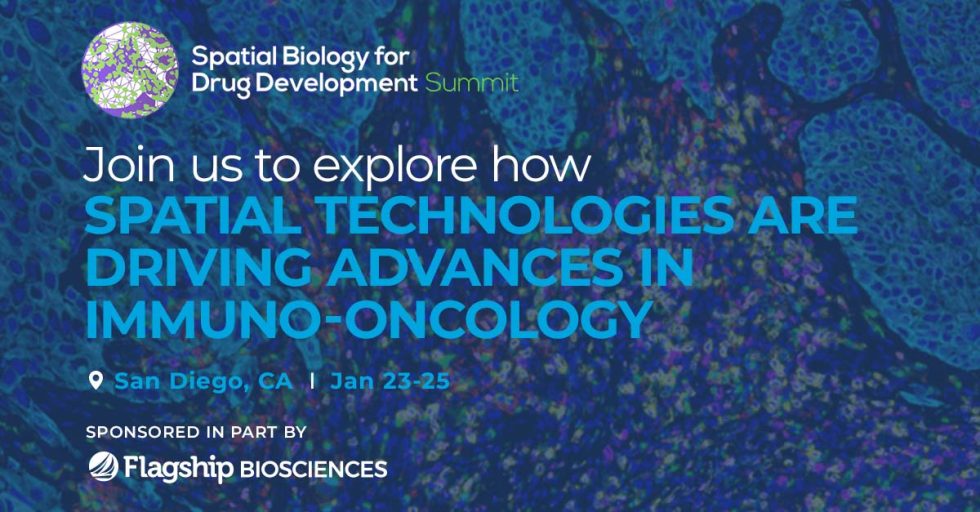 Spatial Biology for IO, Jan. 2324, 2024 in San Diego Flagship